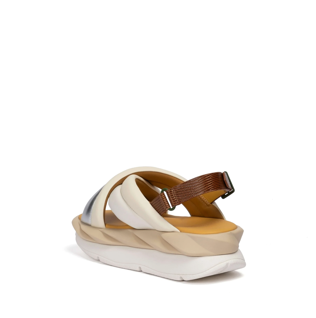 4CCCCEES MELLOW MELA SANDAL IN CREAM