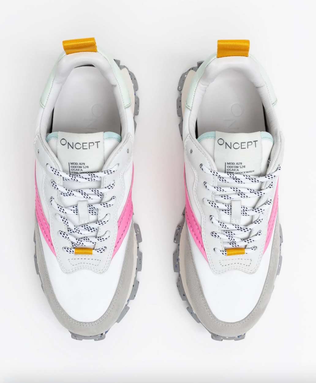 ONCEPT OSAKA SNEAKER IN PINK SHOCKWAVE