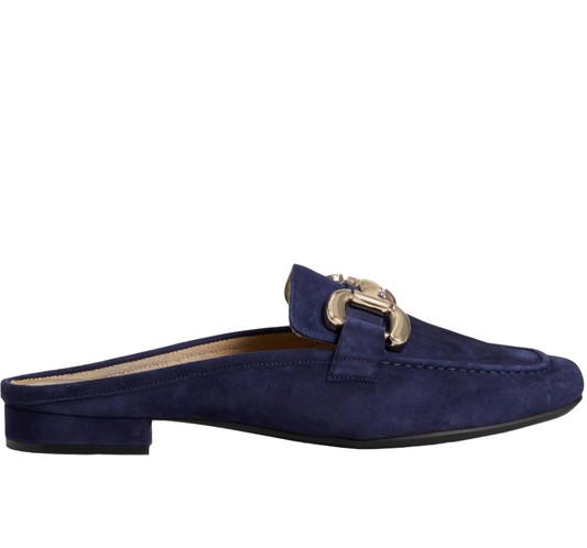 VANELI SHAINE LOAFER IN NAVY SUEDE