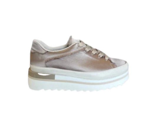 SOFTWAVES LICIA SNEAKER IN COCO STONE