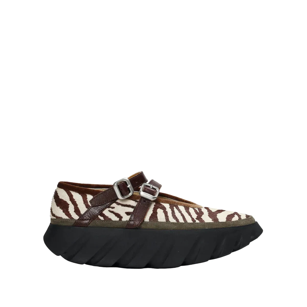 4CCCCEES TURA BALLET IN ZEBRA