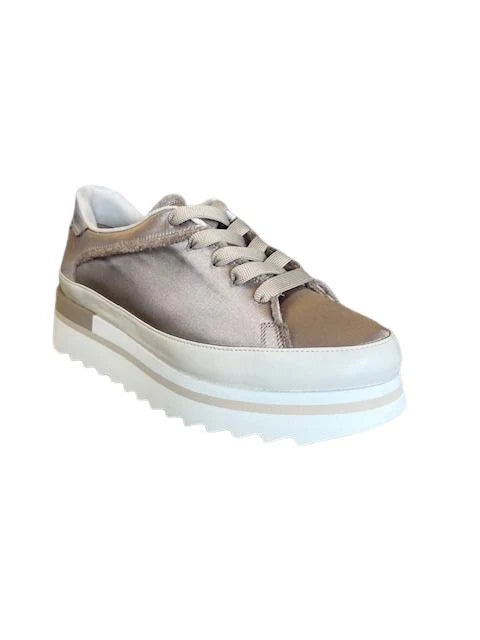SOFTWAVES LICIA SNEAKER IN COCO STONE