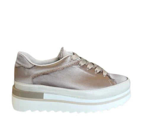 SOFTWAVES LICIA SNEAKER IN COCO STONE