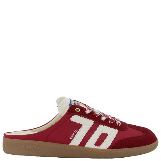 BACK 70 EASTER IN RED MILK BACKLESS SNEAKER