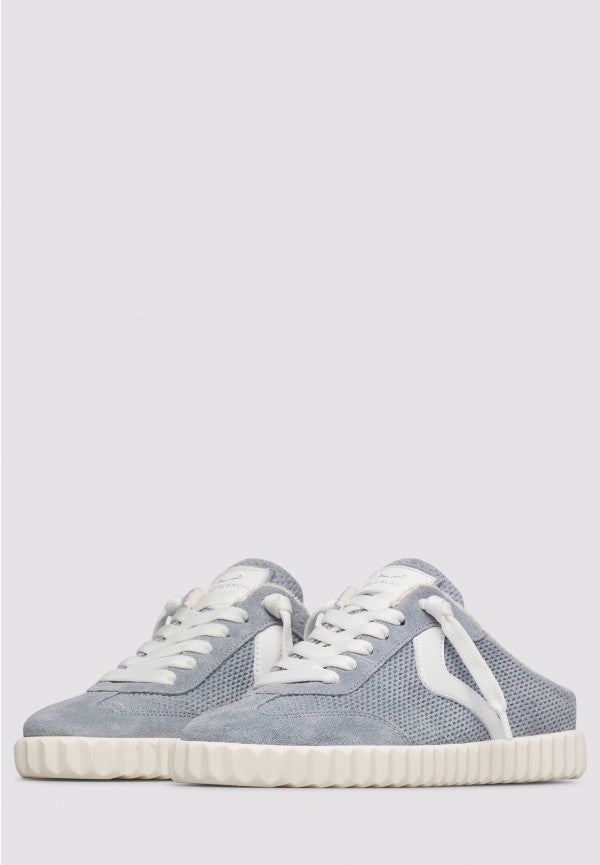 VOILE BLANCHE INES MULE IN LIGHT GREY