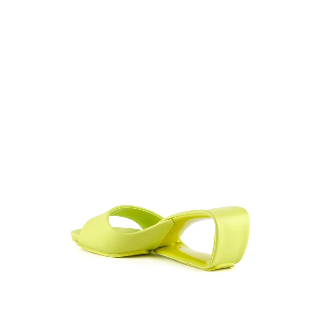 UNITED NUDE MOBIUS MID HEEL IN YELLOW