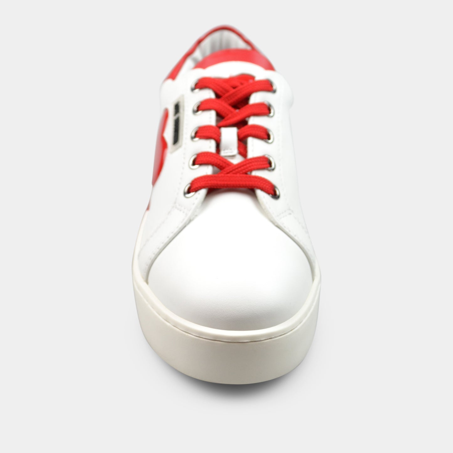MOSCHINO LOVE SNEAKERS IN RED