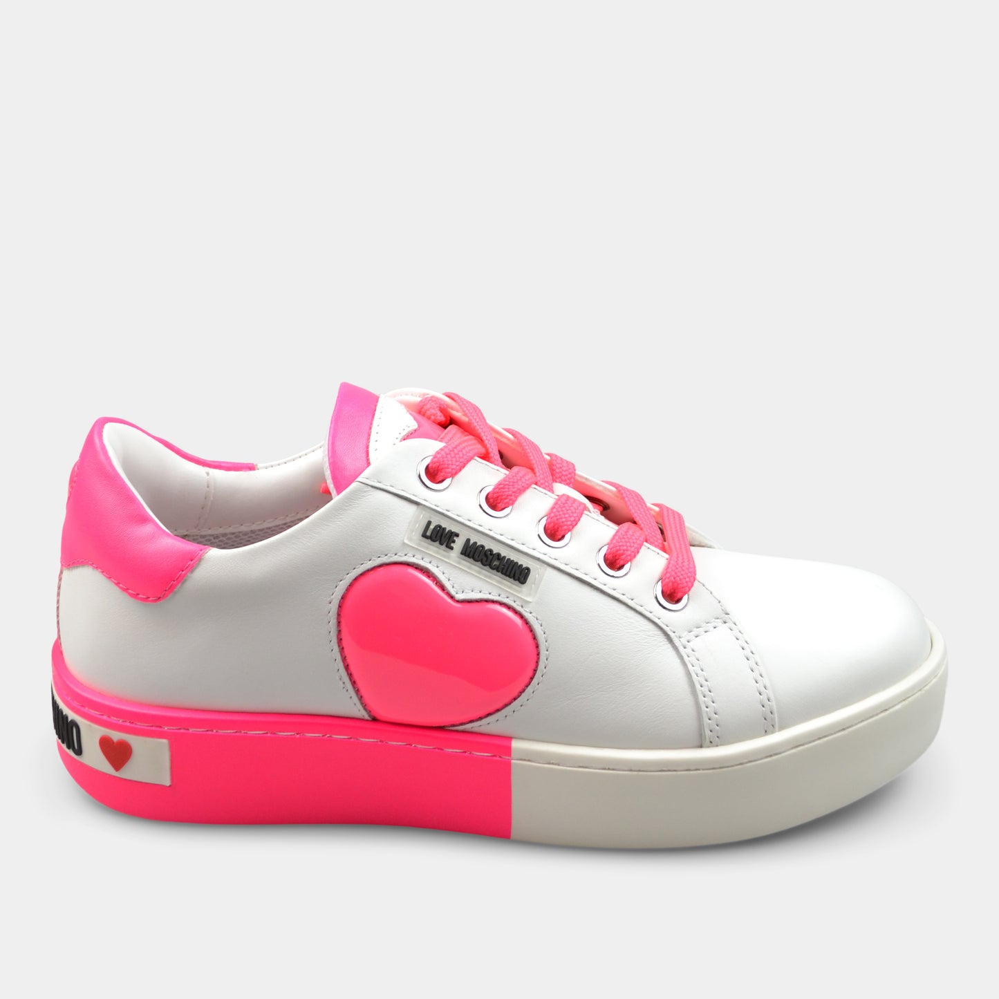 Giglio Pink Moschino Sneakers Womens Sneakers Moschino Pink Shoes