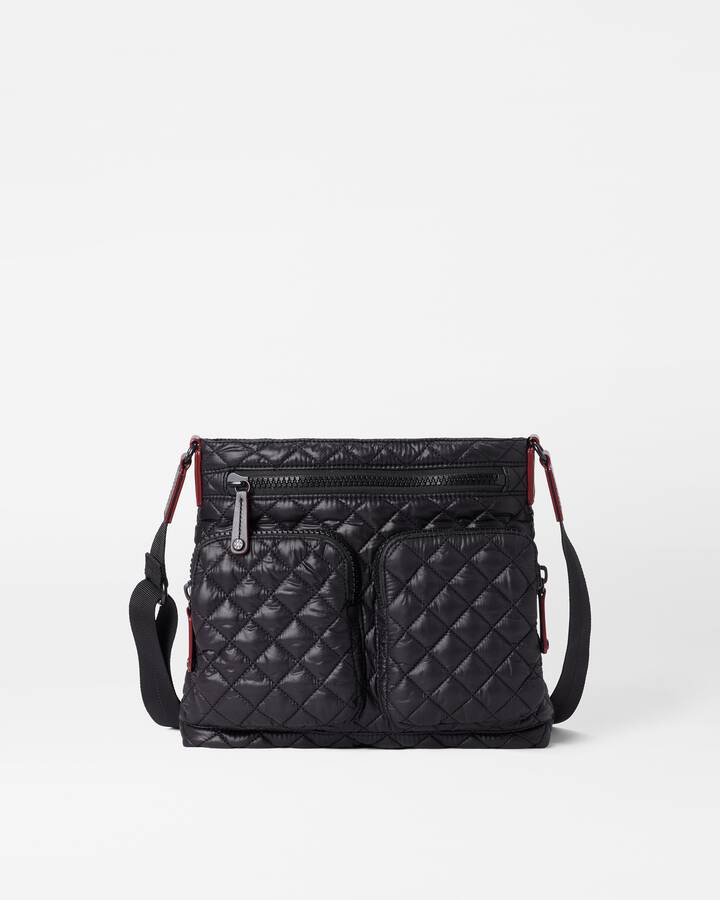 MZ WALLACE QUILTED MIA MEDIUM BLACK