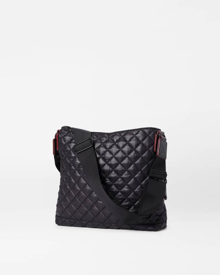 MZ WALLACE QUILTED MIA MEDIUM BLACK