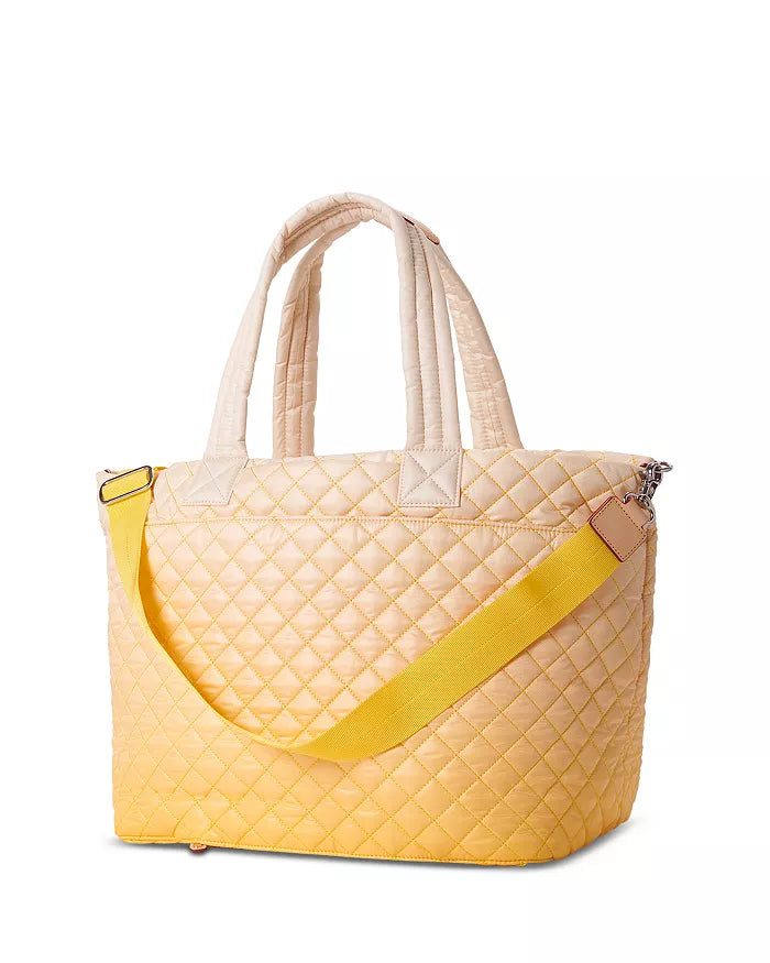 MZ WALLACE METRO TOTE DELUX SMALL SUNFLOWER OMBRE