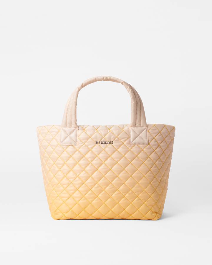 MZ WALLACE METRO TOTE DELUX SMALL SUNFLOWER OMBRE