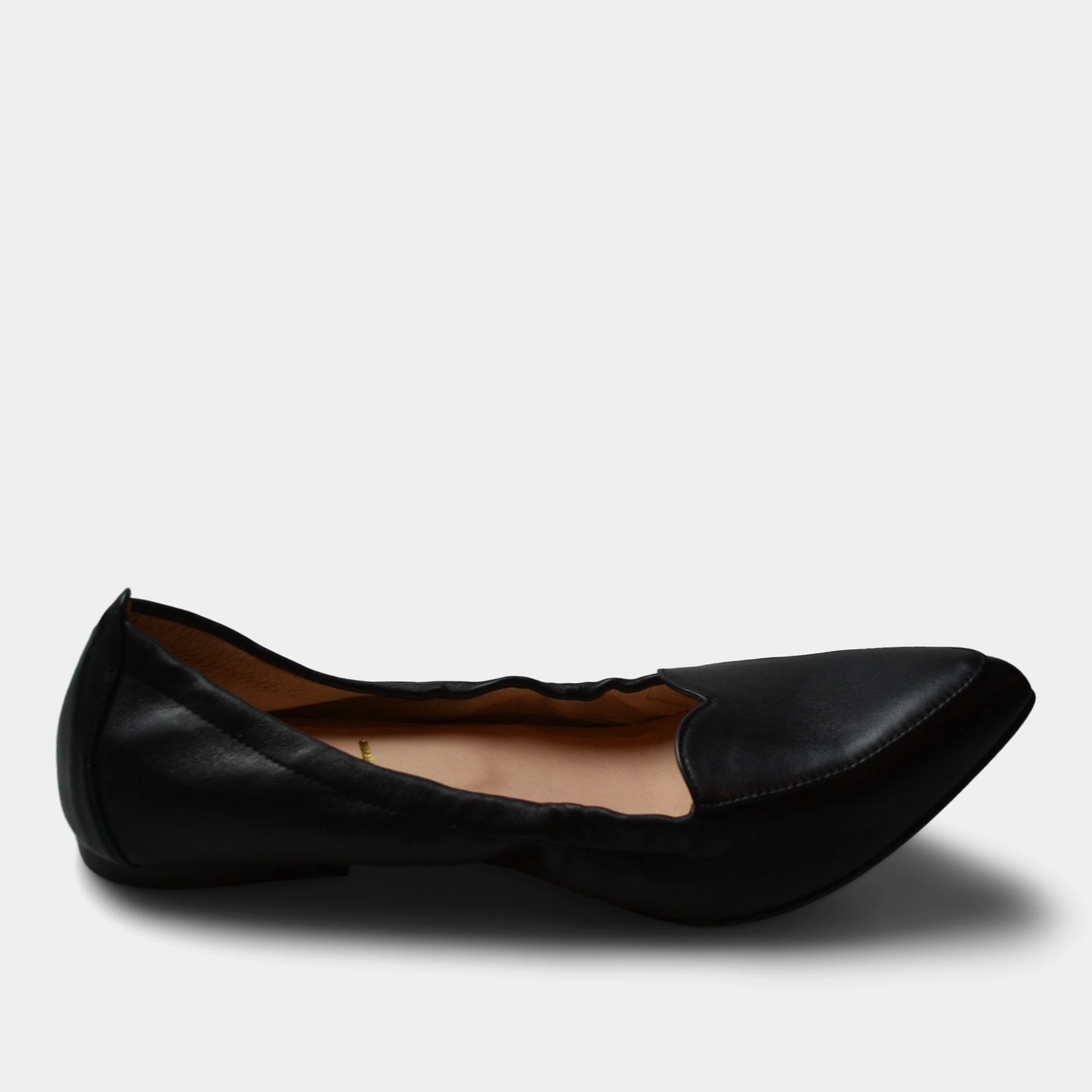 FRENCH SOLE HEART CLAUDIA FLAT IN BLACK