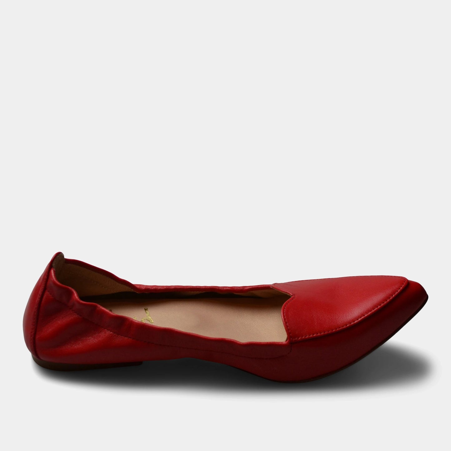 FRENCH SOLE HEART CLAUDIA FLAT IN RED